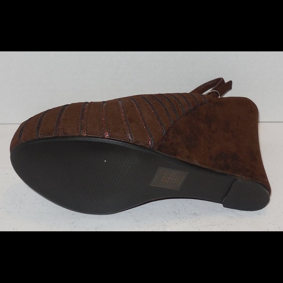 Lili collection brown heels sz 8 - Picture 8 of 8